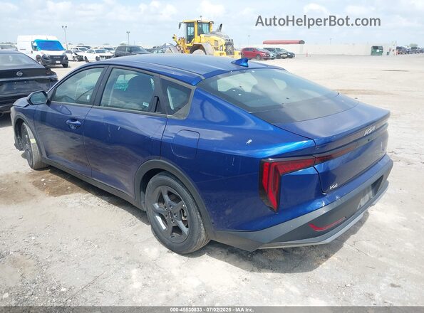 3KPFT4DE9SE032888 2025 KIA K4 Blue Rear left