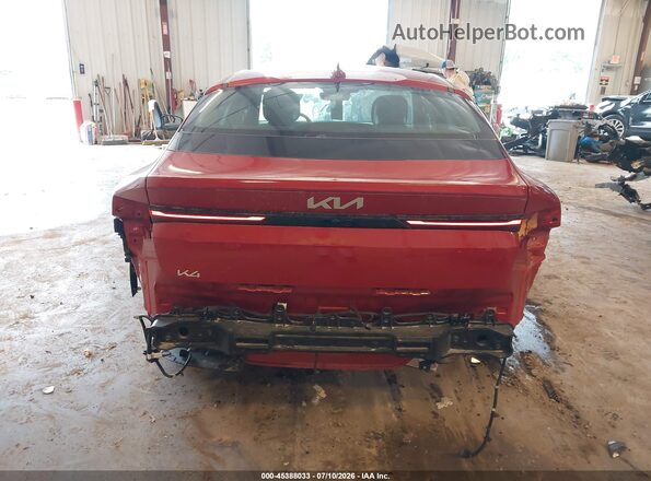 3KPFT4DE9SE090211 2025 KIA K4 Red 