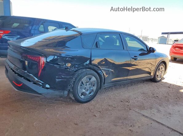 3KPFT4DE9SE178689 2025 KIA K4 Black უკანა მარჯვენა