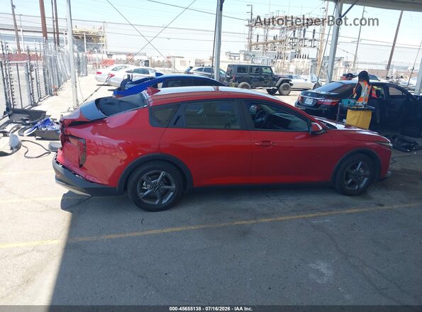 3KPFT4DEXSE023682 2025 KIA K4 Red სალონის 360-გრადუსიანი ხედი