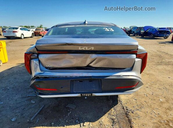 3KPFT4DEXSE088368 2025 KIA K4 Gray Rear view