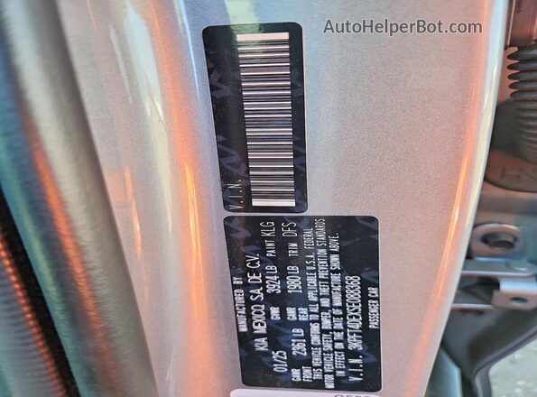 3KPFT4DEXSE088368 2025 KIA K4 Gray Engine compartment view