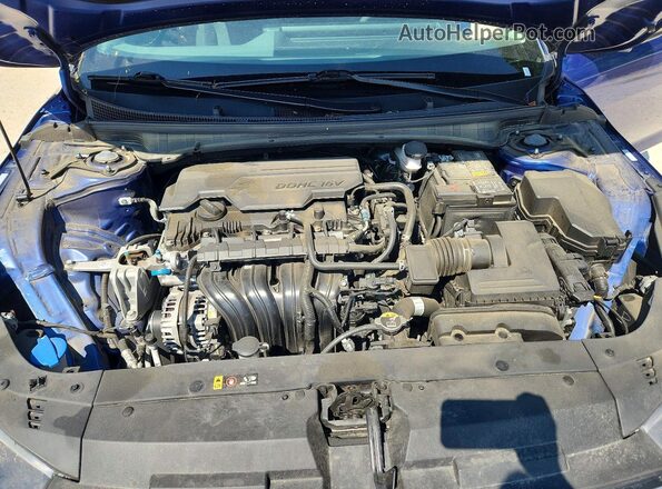 3KPFT4DEXSE100387 2025 KIA K4 Blue Вид задньої частини салону