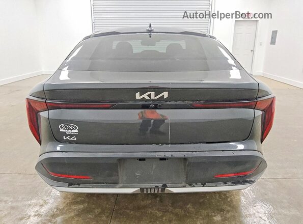 3KPFT4DEXSE202479 2025 KIA K4 Black Rear view