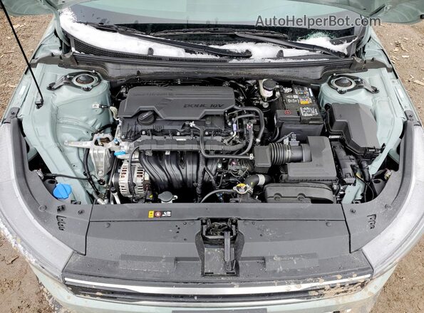 3KPFT4DEXSE213613 2025 KIA K4 Green უკანა სალონის ხედი