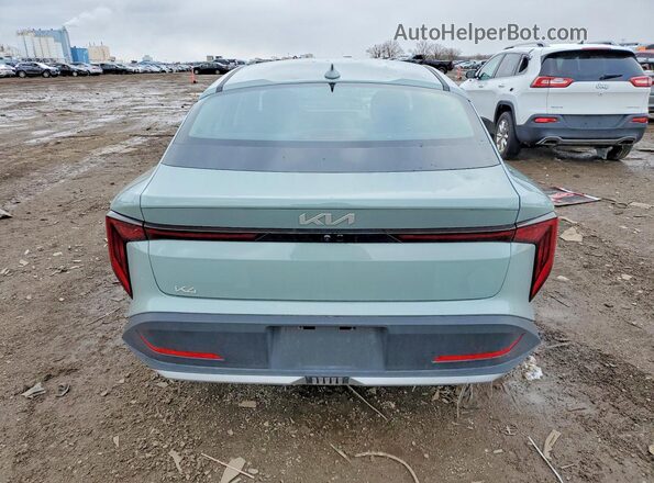 3KPFT4DEXSE213613 2025 KIA K4 Green უკანა ხედი