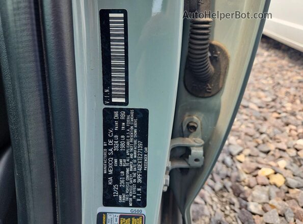3KPFT4DEXTE271397 2026 KIA K4 Gray Вид підкапотного простору