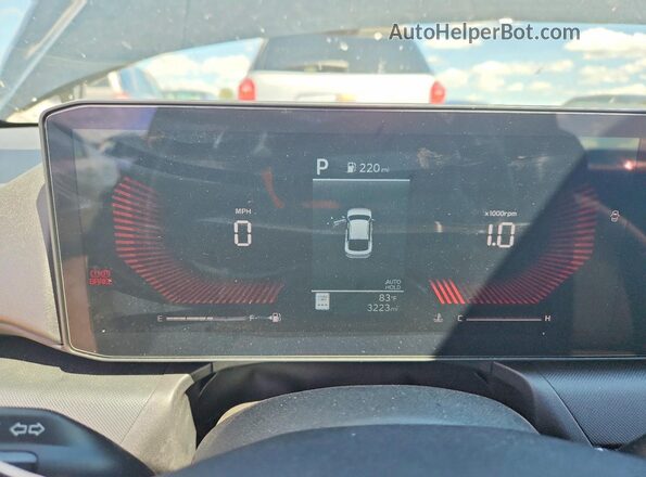 3KPFT4DEXTE317343 2026 KIA K4 Black Вид щитка приладів