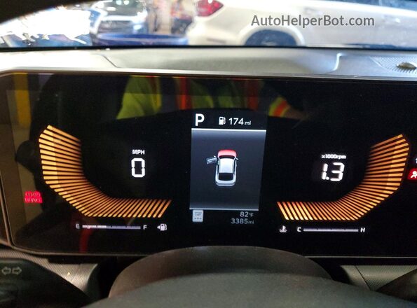 3KPFT4DEXTE317648 2026 KIA K4 Black ხელსაწყოთა პანელის ხედი