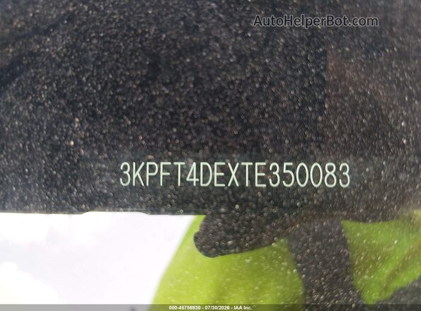 3KPFT4DEXTE350083 2026 KIA K4 Black Engine compartment view