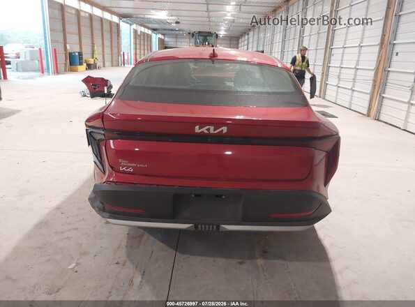 3KPFU4DE0SE247072 2025 KIA K4 Red 