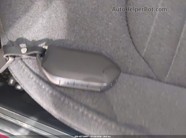 3KPFU4DE0SE247072 2025 KIA K4 Red Dashboard view