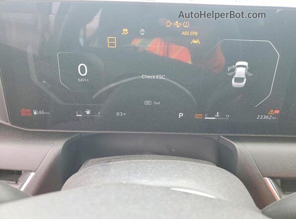 3KPFU4DE2SE056754 2025 KIA K4 Black Widok zestawu wskaźników