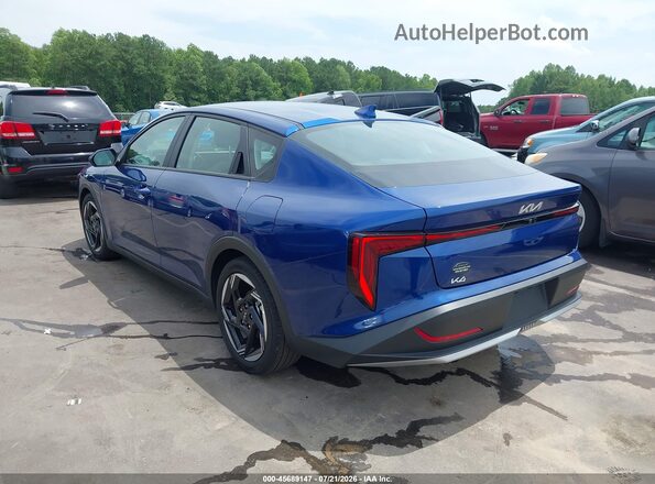 3KPFU4DE3SE004758 2025 KIA K4 Blue Rear left