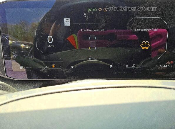 3KPFU4DE3SE153218 2025 KIA K4 Gray Սարքավորումների վահանակի տեսք