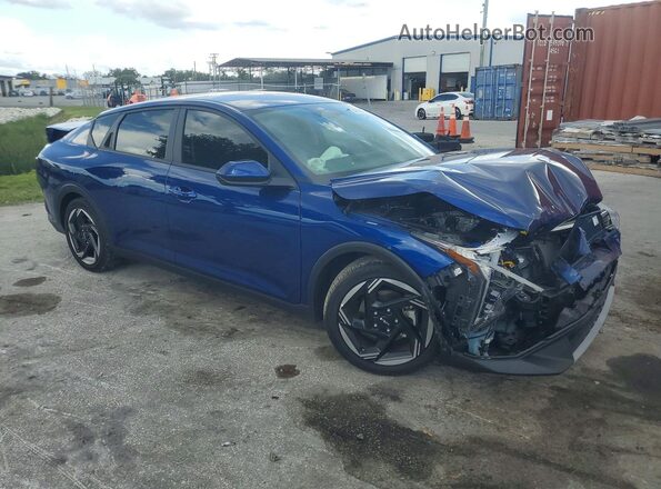 3KPFU4DE4SE110507 2025 KIA K4 Blue Передня права чверть