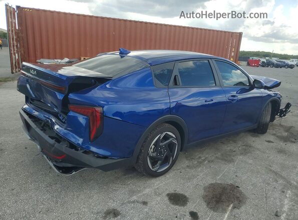 3KPFU4DE4SE110507 2025 KIA K4 Blue Задня права чверть