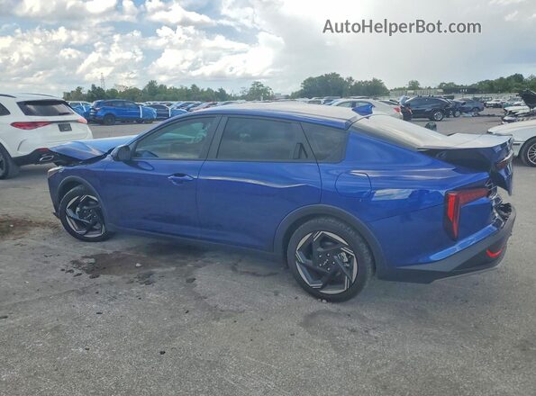3KPFU4DE4SE110507 2025 KIA K4 Blue Задня ліва чверть