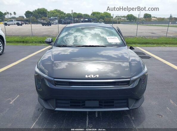 3KPFU4DE6SE211449 2025 KIA K4 Gray Instrument cluster view