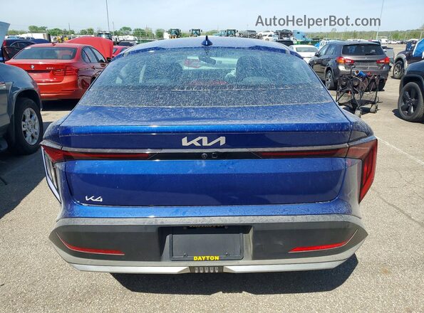 3KPFU4DE6SE229904 2025 KIA K4 Blue Vista trasera
