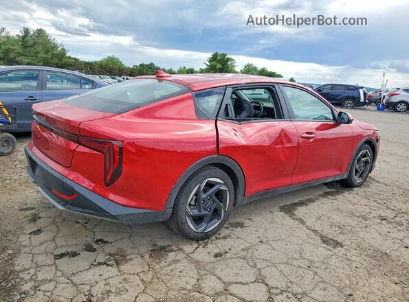 3KPFU4DE8SE196582 2025 KIA K4 Red Rear right