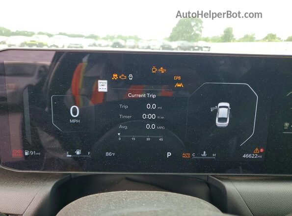 3KPFU4DEXSE059725 2025 KIA K4 Черный Вид щитка приборов