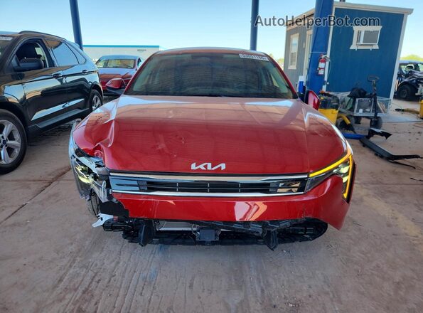 3KPFU4DEXTE299259 2026 KIA K4 Red Vista frontal