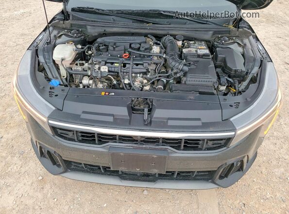 3KPFW4DC0SE067955 2025 KIA K4 Gray Widok wnętrza z tyłu