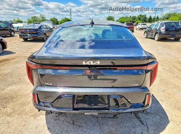 3KPFW4DE2SE206341 2025 KIA K4 Charcoal Հետևի տեսք