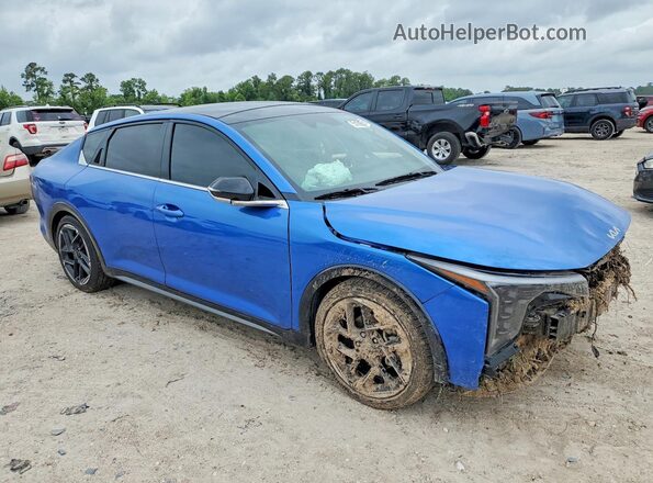 3KPFW4DE5SE130985 2025 KIA K4 Синий Передняя правая четверть