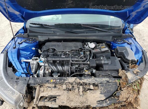 3KPFW4DE5SE130985 2025 KIA K4 Синий Вид подкапотного пространства