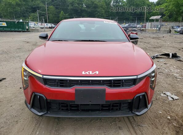 3KPFW4DE7SE040401 2025 KIA K4 Red Widok z przodu