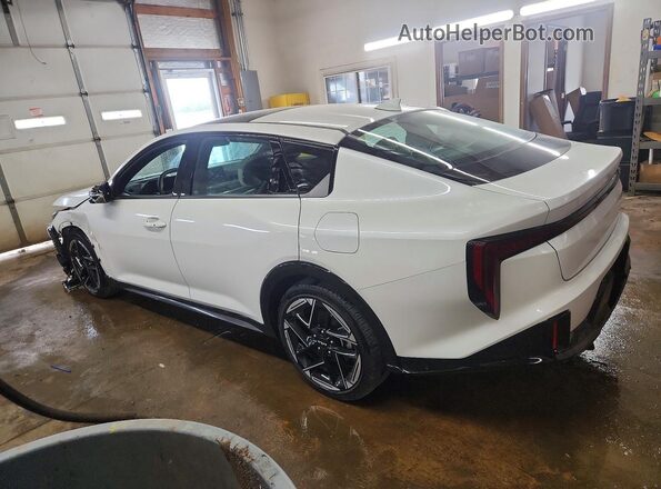 3KPFW4DE9SE122369 2025 KIA K4 White უკანა მარცხენა