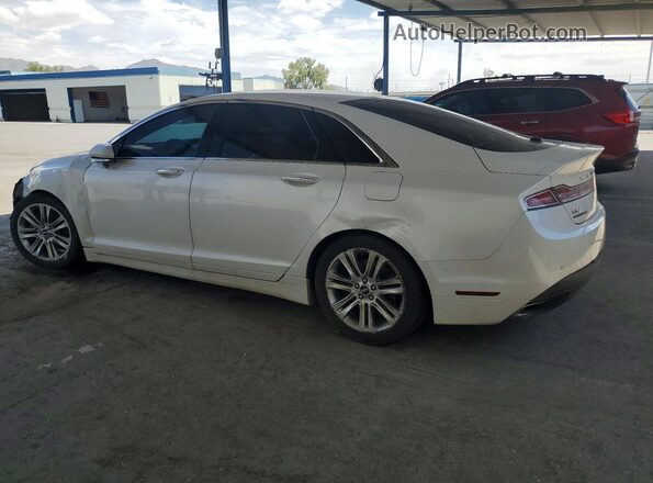 3LN6L2G90GR612416 2016 LINCOLN MKZ White Tył lewy