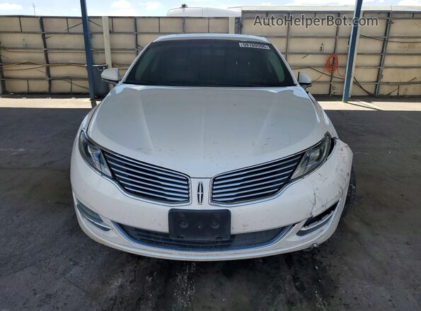 3LN6L2G90GR612416 2016 LINCOLN MKZ White Widok z przodu