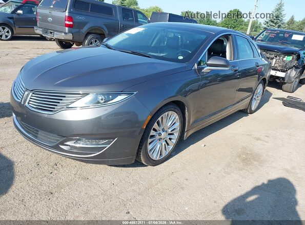 3LN6L2G91GR632478 2016 LINCOLN MKZ Gray Przód lewy
