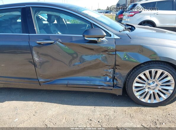 3LN6L2G91GR632478 2016 LINCOLN MKZ Gray Widok z przodu