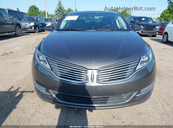 3LN6L2G91GR632478 2016 LINCOLN MKZ Gray Widok zestawu wskaźników