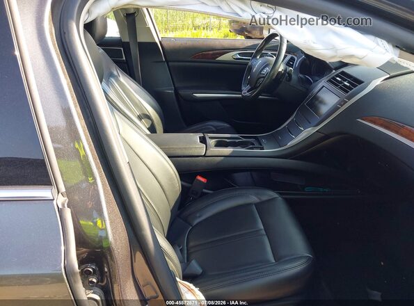 3LN6L2G91GR632478 2016 LINCOLN MKZ Gray Widok wnętrza z przodu
