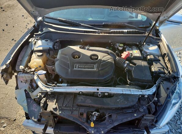 3LN6L2G92GR601336 2016 LINCOLN MKZ Silver Вид задньої частини салону