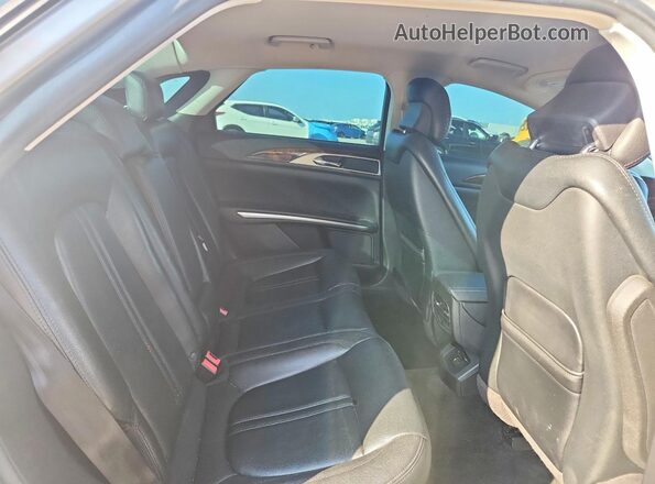 3LN6L2G92GR601336 2016 LINCOLN MKZ Silver Вид задніх сидінь