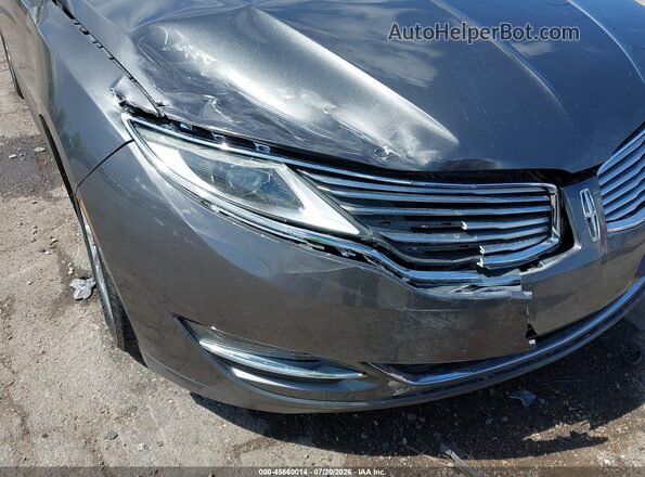 3LN6L2G93GR632675 2016 LINCOLN MKZ Gray Դիմացի տեսք