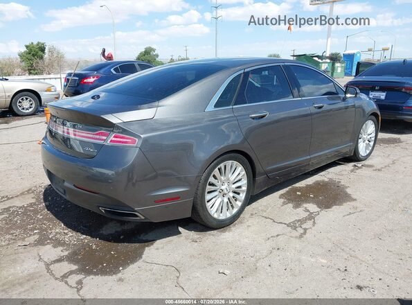 3LN6L2G93GR632675 2016 LINCOLN MKZ Gray Հետևի աջ
