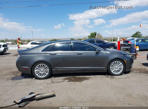 3LN6L2G93GR632675 2016 LINCOLN MKZ Gray Սալոնի հետևի տեսք