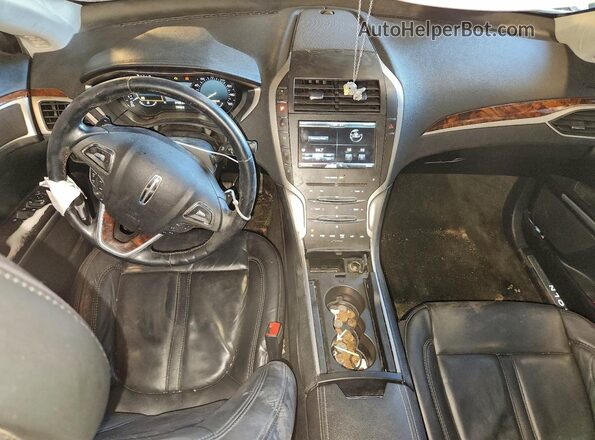 3LN6L2G95GR601735 2016 LINCOLN MKZ Silver წინა პანელის ხედი