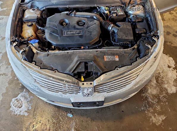 3LN6L2G95GR601735 2016 LINCOLN MKZ Silver უკანა სალონის ხედი