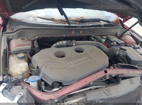 3LN6L2G97GR603390 2016 LINCOLN MKZ Maroon Հետևի տեսք