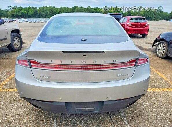 3LN6L2G99GR624340 2016 LINCOLN MKZ Silver Հետևի տեսք