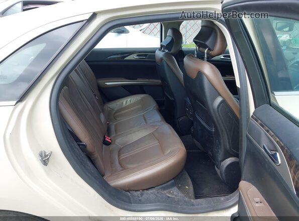 3LN6L2GK3GR607004 2016 LINCOLN MKZ Beige Vista de la etiqueta del VIN