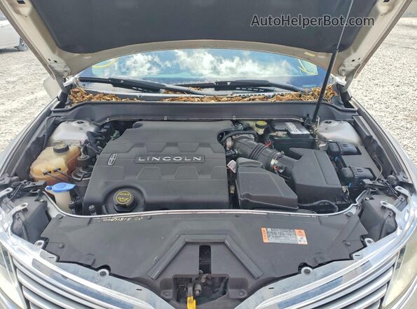 3LN6L2GK3GR608931 2016 LINCOLN MKZ Серебряный Вид задней части салона